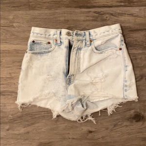 Abercrombie and Fitch high rise shorts